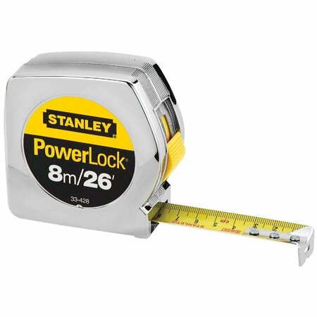 STANLEY PowerLock 8m/26 Ft. Classic Tape Measure 33-428THL